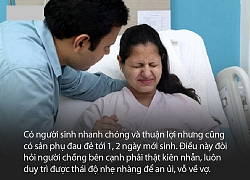 Chồng đòi vào phòng sinh để động viên vợ, ngờ đâu con còn chưa ra đời mà ông bố tương lai đã được y tá đẩy ra bằng xe lăn vì đi không nổi!