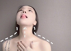 Giúp mặt bánh bao thành V-line nhờ 4 bước massage