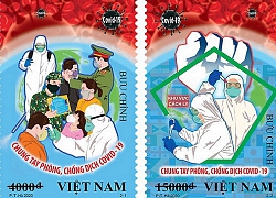 Phát hành bộ tem 'Chung tay phòng, chống dịch Covid-19'