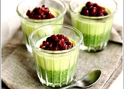 Pudding vị matcha - món ngon trứ danh của Nhật Bản