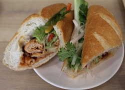 Bánh mì gà nướng xiên cho bữa sáng