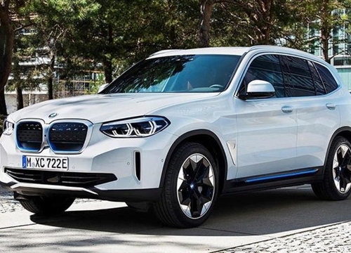 BMW iX3 lộ diện - SUV chạy điện cỡ nhỏ sẽ ra mắt cuối năm