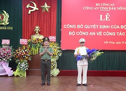 Công an tỉnh Đắk Nông có tân Phó Giám đốc