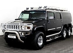 Hummer H2 bọc thép 6 bánh được rao bán với giá rẻ không tưởng