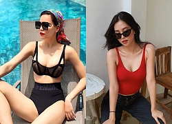 Hồ Ngọc Hà mặc bikini quyến rũ "đốn tim", Sam "thả tóc biến hình" khoe dáng