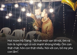 Hot mom Hà Trang: "Trò chuyện với con thế nào cũng là một nghệ thuật, hôm nay bạn đã hỏi con những gì?"