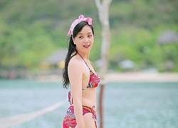 Khoe lại hình diện bikini, NSƯT Chiều Xuân được Công Lý hỏi khéo: "Cháu ơi mẹ Xuân đâu"