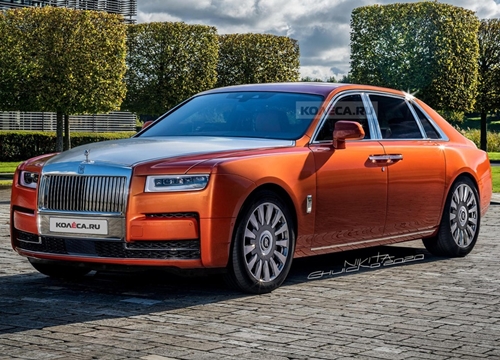 Xem trước thiết kế Rolls-Royce Ghost 2021