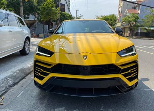 NÓNG: Siêu SUV Lamborghini Urus thứ 10 cập cảng phố biển Đà Nẵng