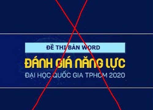 Tài khoản mạo danh ĐH Quốc gia TP HCM bán đề thi thử giả, nhiều sĩ tử bị lừa gạt hàng hàng triệu đồng