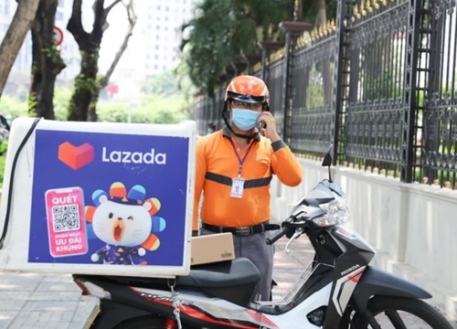 An tâm mua sắm với giải pháp 'Giao hàng không tiếp xúc' của Lazada