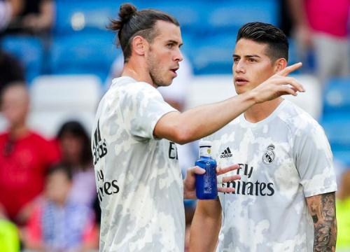 Bale, James Rodriguez và những ngôi sao lọt 'sổ đen' của Zidane