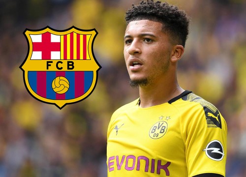 Bế tắc Neymar, Barca chuyển hướng lấy Jadon Sancho