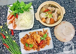 Bữa tối nhẹ nhàng chỉ 2 món mà chồng con tôi khen ngon nức nở