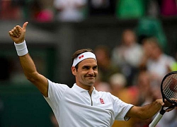 Federer đánh "xoáy má ngoài" như Carlos, Djokovic chỉ biết lau mồ hôi