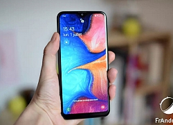 Galaxy A21 lộ diện gây sốc với 4 camera sau