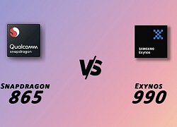 Không có sự khác biệt về hiệu năng giữa Exynos 990 và Snapdragon 865