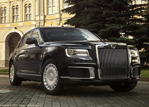 Lộ diện xe sang quốc dân nước Nga trông như Rolls-Royce Cullinan