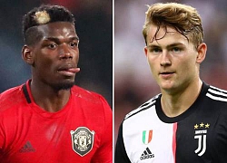 MU để Pogba ra đi, đòi Juventus đổi De Ligt: "Bom tấn" dễ nổ mùa covid-19