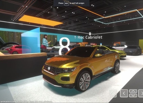 Volkswagen mở cửa gian trưng bày tại Geneva Motor Show 2020