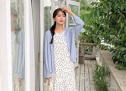 Áo cardigan, món đồ nàng không thể thiếu ngay cả khi ở nhà giữa mùa Hà Nội mưa lạnh