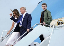 Barron Trump buồn vì phải cách ly ở Nhà Trắng