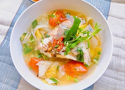 Canh cá điêu hồng nấu măng chua