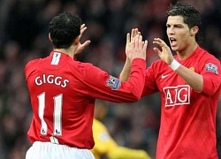 Giggs loại Ronaldo và Vidic khỏi đội hình những chiến hữu thân cận nhất tại M.U