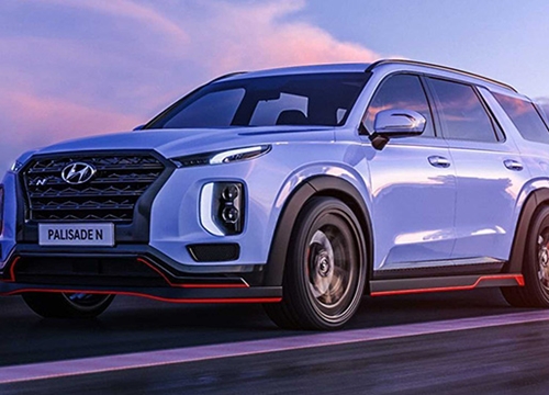 Hyundai "nhá hàng" phiên bản hiệu năng cao của dòng xe SUV Palisade