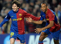 Lionel Messi thừa nhận 'cóng' trước Thiery Henry