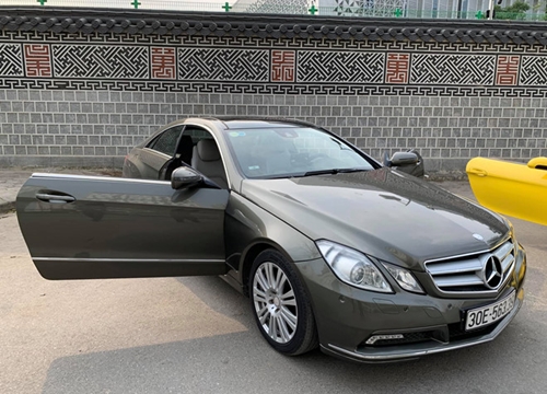 Mercedes E350 Coupe 10 năm tuổi giá hơn 800 triệu đồng tại Việt Nam