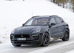 Porsche Macan 2022 lộ hình ảnh chạy thử nghiệm