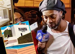 Ronaldinho được tại ngoại: Sau nhà tù là phòng tổng thống tại khách sạn 4 sao