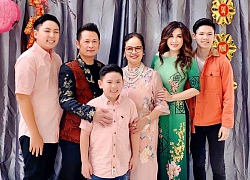 Bằng Kiều cùng vợ cũ mừng sinh nhật con cả