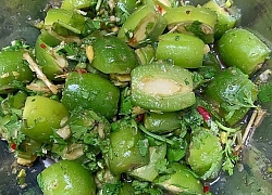 Cách làm nhót chẳm chéo chua chua cay cay, ai cũng "ứa nước miếng"