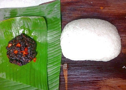 Cơm mo cau muối sả ruốc mẹ làm bạn bè 'nhào vô' giành ăn