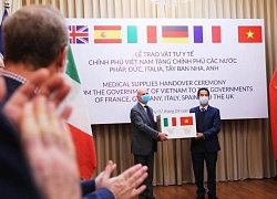 Đại sứ Italy: Cảm ơn Việt Nam hỗ trợ trong cuộc chiến chống đại dịch COVID-19