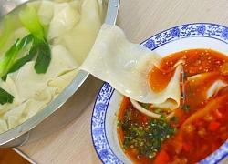 Loại mì độc đáo ở Trung Quốc, mỗi người chỉ ăn 3,4 sợi là no căng bụng