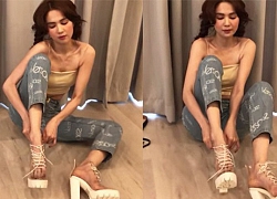 Học mỹ nhân xưa "ăn sâu", Ngọc Trinh vớt vát được làn da trắng hồng dù người gầy trơ xương