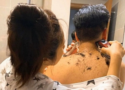 Không muốn ra tiệm vào mùa dịch, sao Việt tự cắt tóc tại nhà