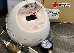 Một nhóm kỹ sư Mỹ muốn cải tiến máy hút sữa bà bầu thành máy thở phục vụ bệnh nhân COVID-19