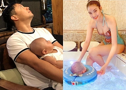 Sao Việt đua nhau khoe ảnh chăm con mùa dịch