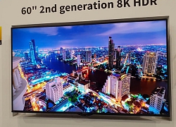Sharp tung 2 dòng TV mới có độ phân giải 8K, đối đầu Samsung