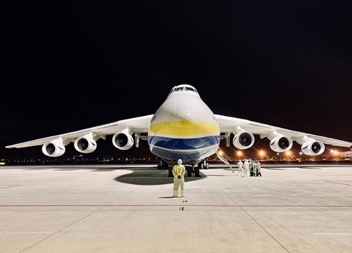 An-225 bất ngờ tới Trung Quốc ngay sau khi tái hoạt động