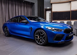 Cận cảnh BMW M8 Competition Gran Coupe màu Xanh Sonic &#8211; &#8220;Thú chơi xe&#8221; của giới nhà giàu