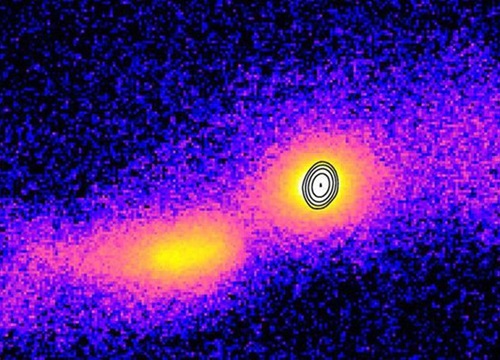 Cận cảnh "quái vật" nuốt nhau tương lai của thiên hà chứa trái đất