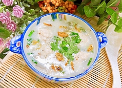 Cháo mọc nấm bào ngư