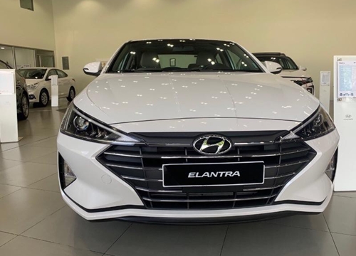 Giá lăn bánh Hyundai Elantra mới sau khi giảm phí trước bạ