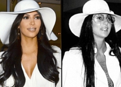 Kim Kardashian giống như "bản sao" của Cher