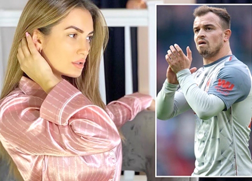 Lần đầu tiên bạn gái Shaqiri lộ diện